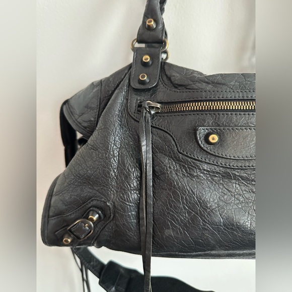 Balenciaga Classic Hardware City Bag in Black - Picture 5 of 16